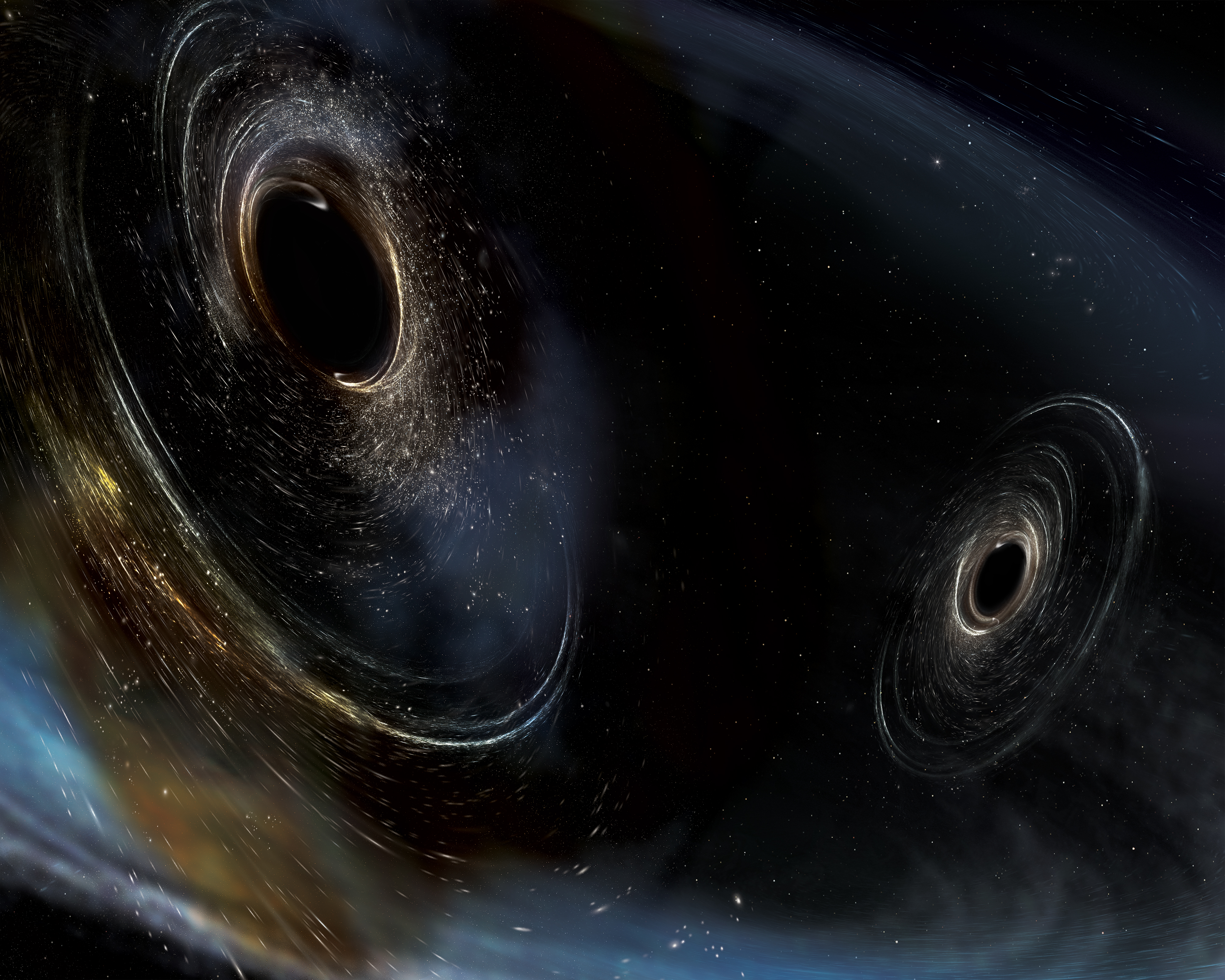 Converging Black Holes